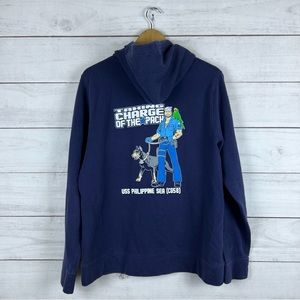 Under Armour US Navy USS Philippine Sea Hoodie Large